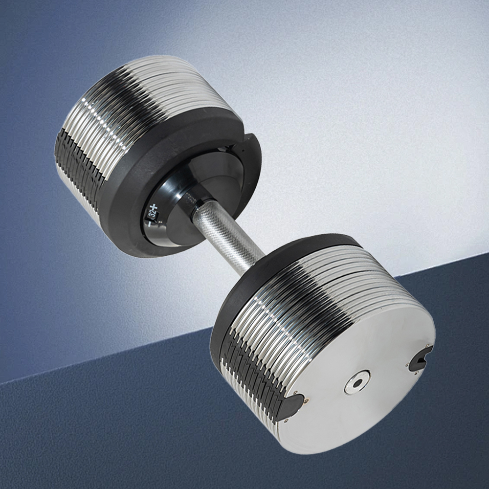 Adjustable Dumbbell Pair 40Kg - 40kg 조절 가능한 단위별 무게 증량