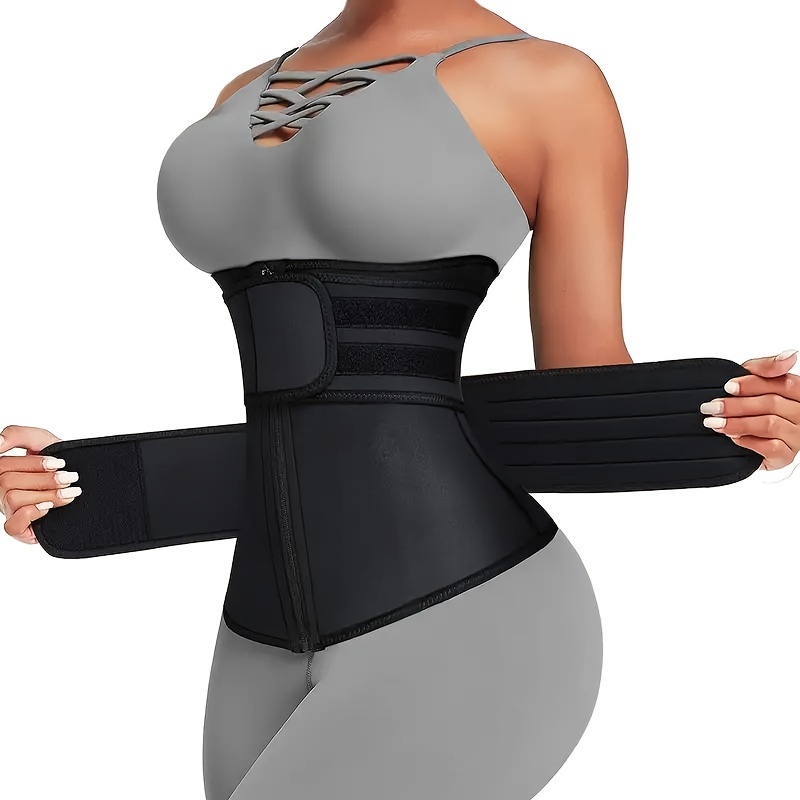 다이나믹 여성 허리 트레이너 슬리밍 벨트 땀 조절 지퍼 - Sweat Waist Trainer Belt Neoprene 리뷰 및 가격
