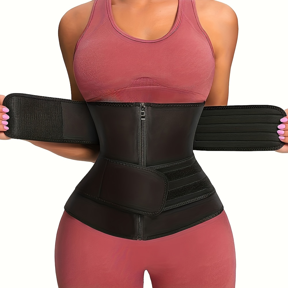 다이나믹 여성 허리 트레이너 슬리밍 벨트 땀 조절 지퍼 - Sweat Waist Trainer Belt Neoprene 리뷰 및 가격