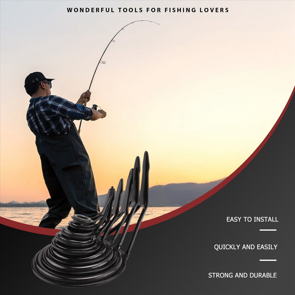 NEW 8개/세트 낚싯대 가이드, 낚싯대 끝부분용, 5 - Fishing 리뷰 및 가격