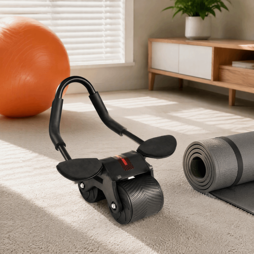 자동 반동 기능이 있는 복근 운동 롤러, 팔꿈치 지지대 - Ab Roller Wheel With Elbow Support 리뷰 및 가격